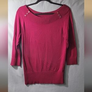 NY&CO Boatneck Knit Sweater